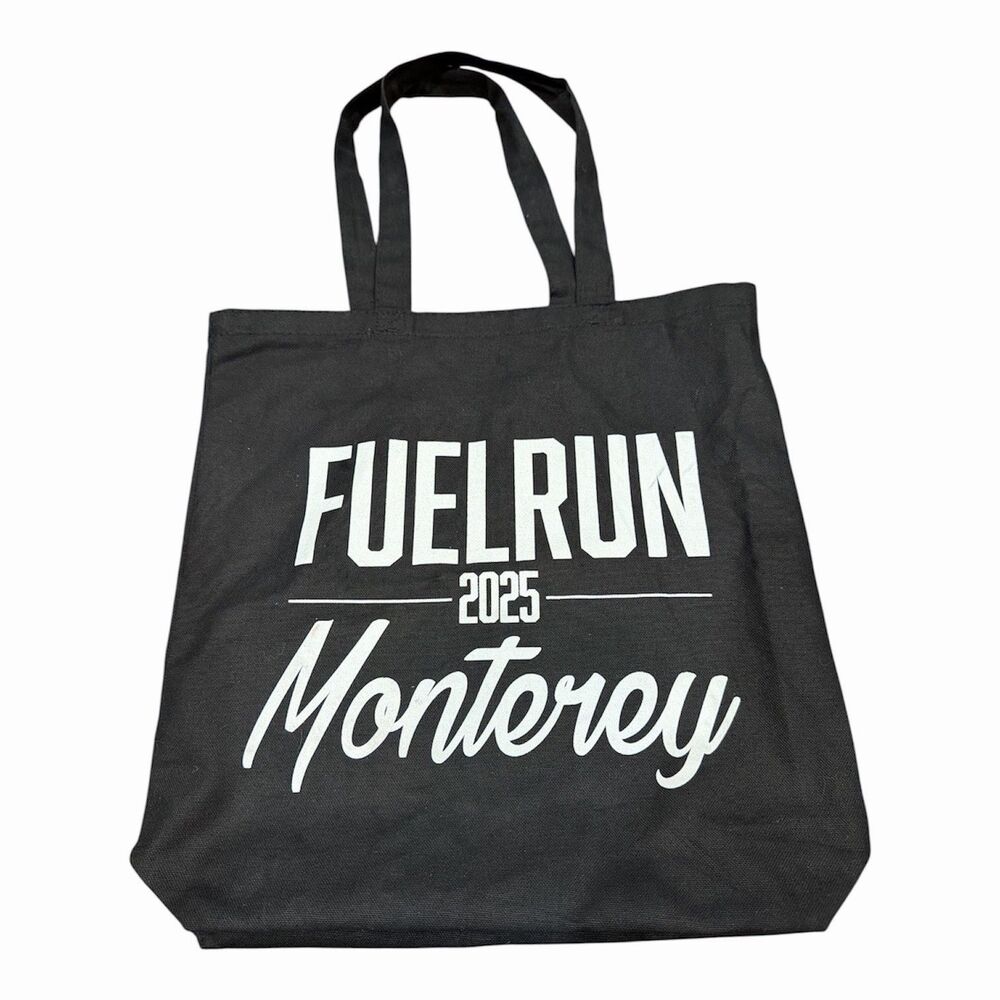Authentic 2025 Fuel Run Monterey Rally Exclusive Canvas Bag Rare
